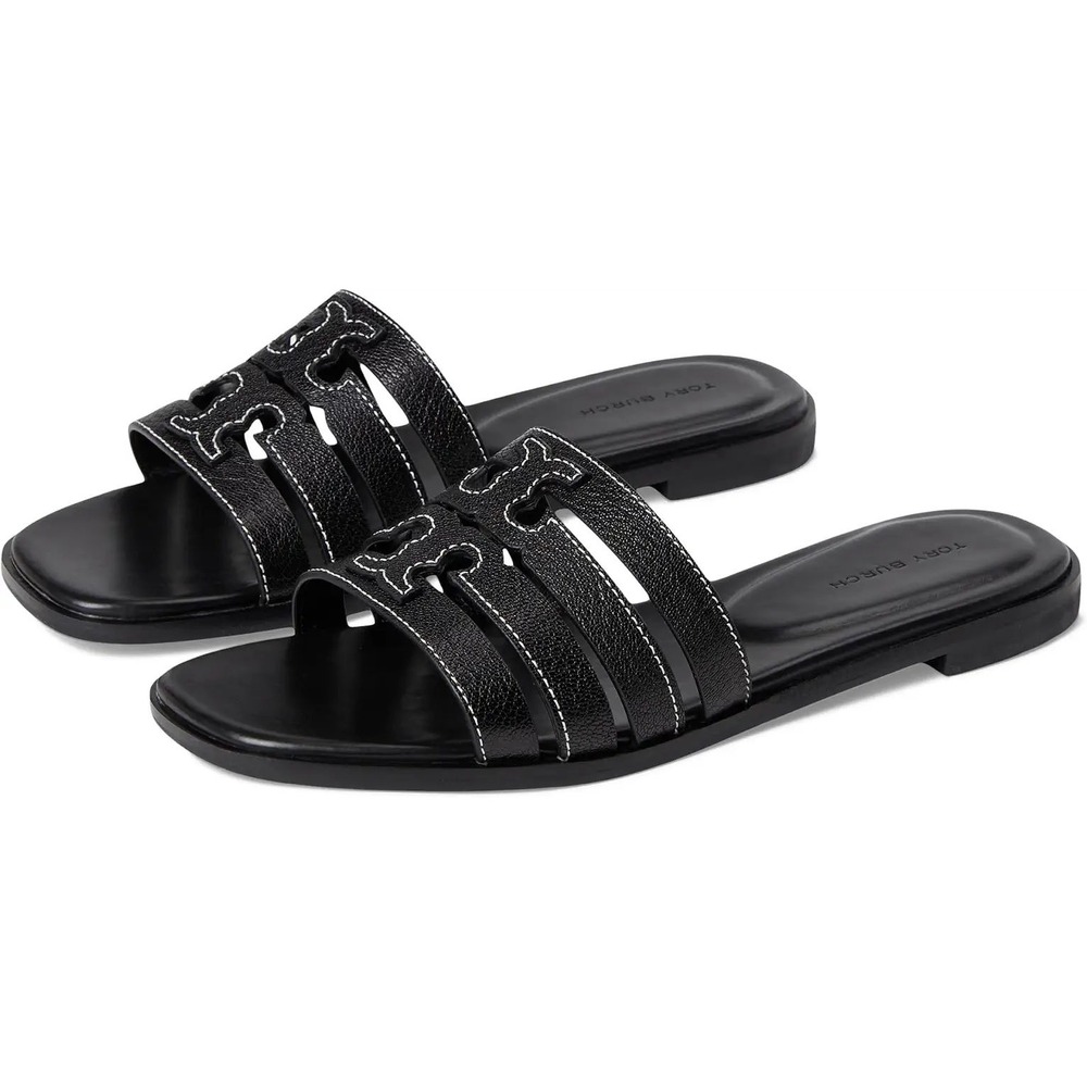 Tory Burch Ines Cage Slides size 8 gently used